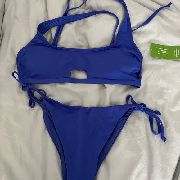 La vien rose bathing suit in blue - Picture 1 of 2